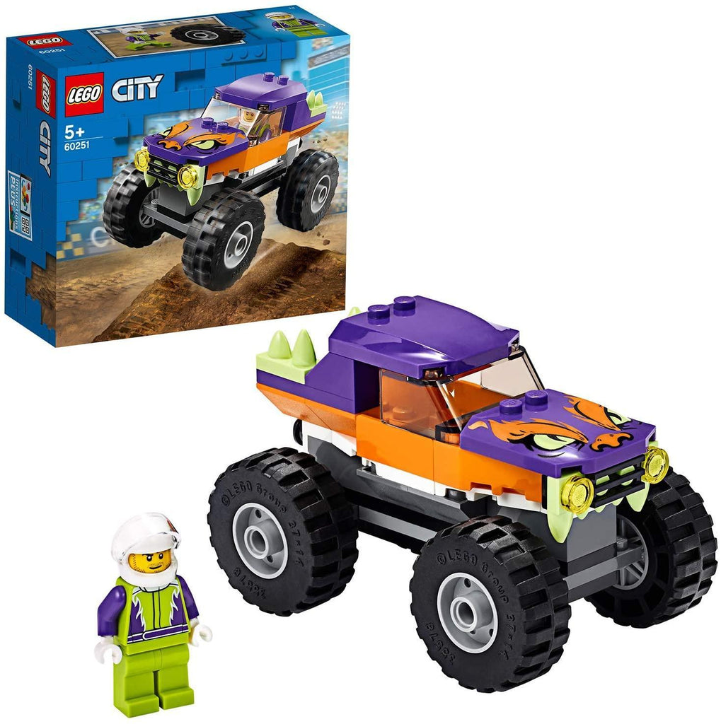 LEGO CITY 60251 Monster Truck Building Set - TOYBOX Toy Shop