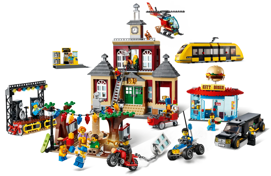 LEGO CITY 60271 Main Square - TOYBOX Toy Shop