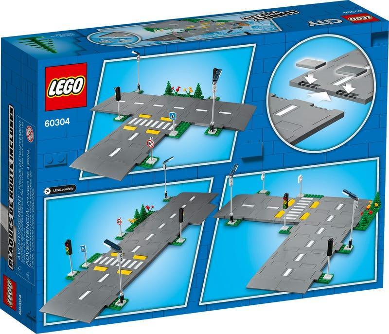 LEGO City 60304 Road Plates Playset - TOYBOX Toy Shop