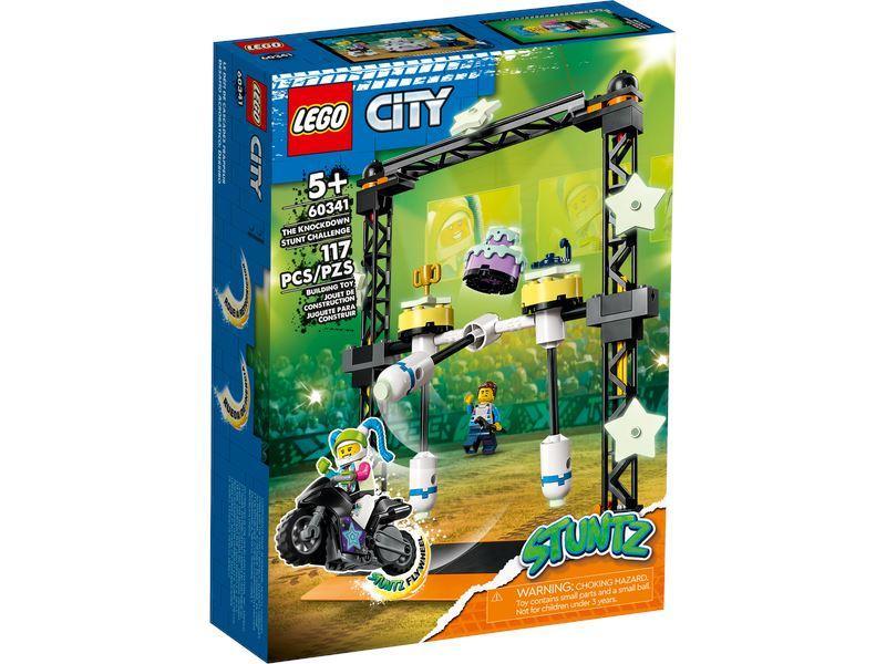 LEGO CITY 60341 The Knockdown Stunt Challenge - TOYBOX Toy Shop