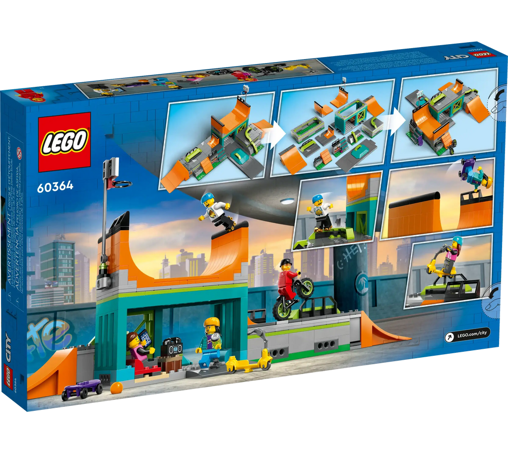 LEGO CITY 60364 Street Skate Park - TOYBOX Toy Shop