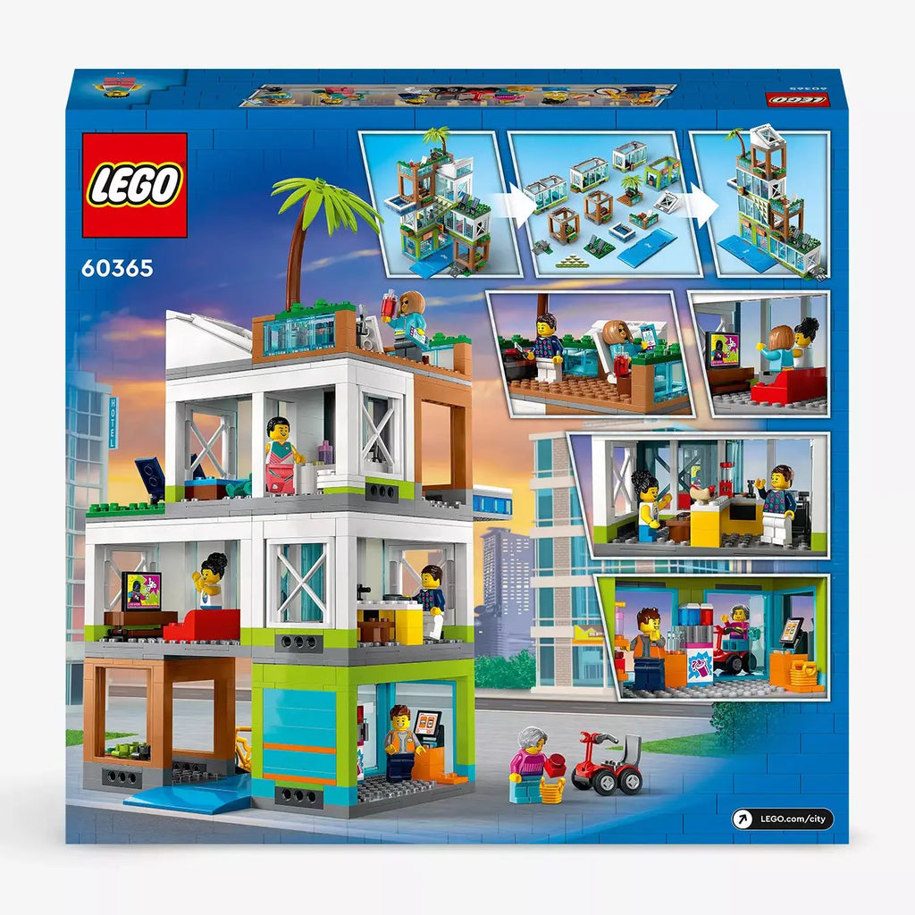 LEGO CITY 60365 Apartment Building - TOYBOX Toy Shop