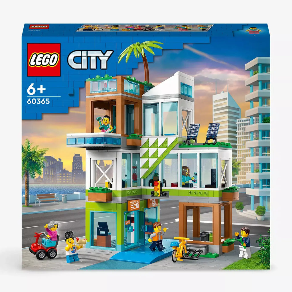 LEGO CITY 60365 Apartment Building - TOYBOX Toy Shop