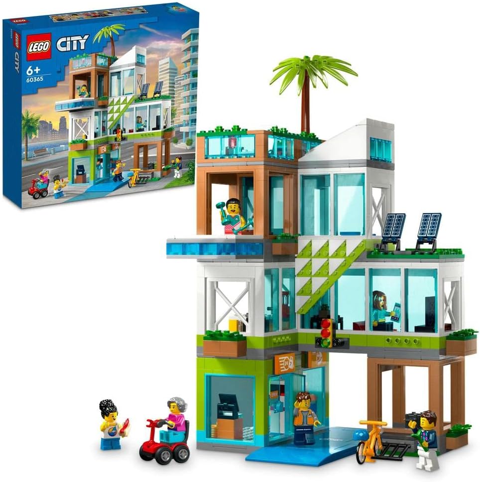 LEGO CITY 60365 Apartment Building - TOYBOX Toy Shop