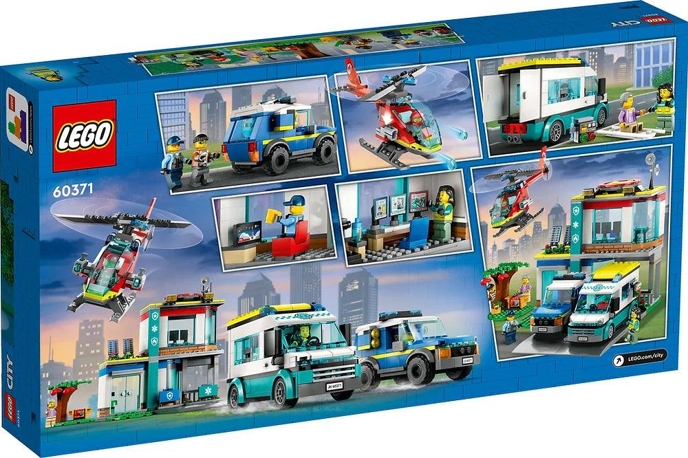 LEGO CITY 60371 Emergency Vehicles HQ - TOYBOX Toy Shop