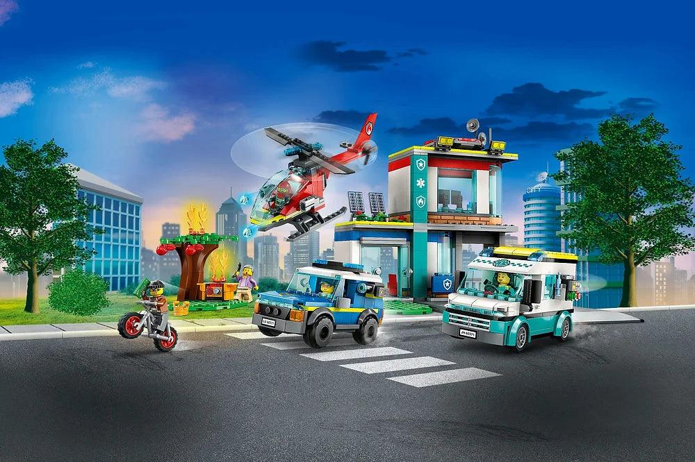 LEGO CITY 60371 Emergency Vehicles HQ - TOYBOX Toy Shop