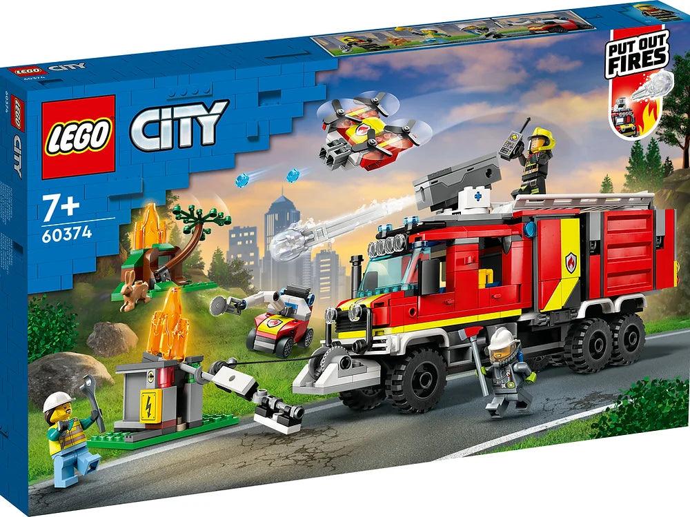 LEGO CITY 60374 Fire Command Truck - TOYBOX Toy Shop