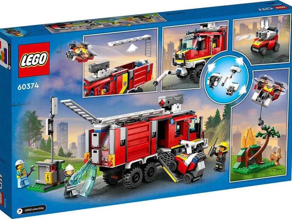 LEGO CITY 60374 Fire Command Truck - TOYBOX Toy Shop