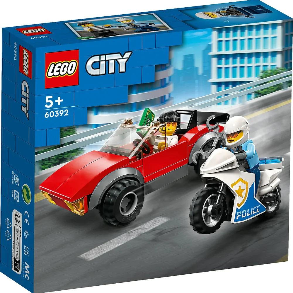 LEGO CITY 60392 Police Bike Car Chase - TOYBOX Toy Shop