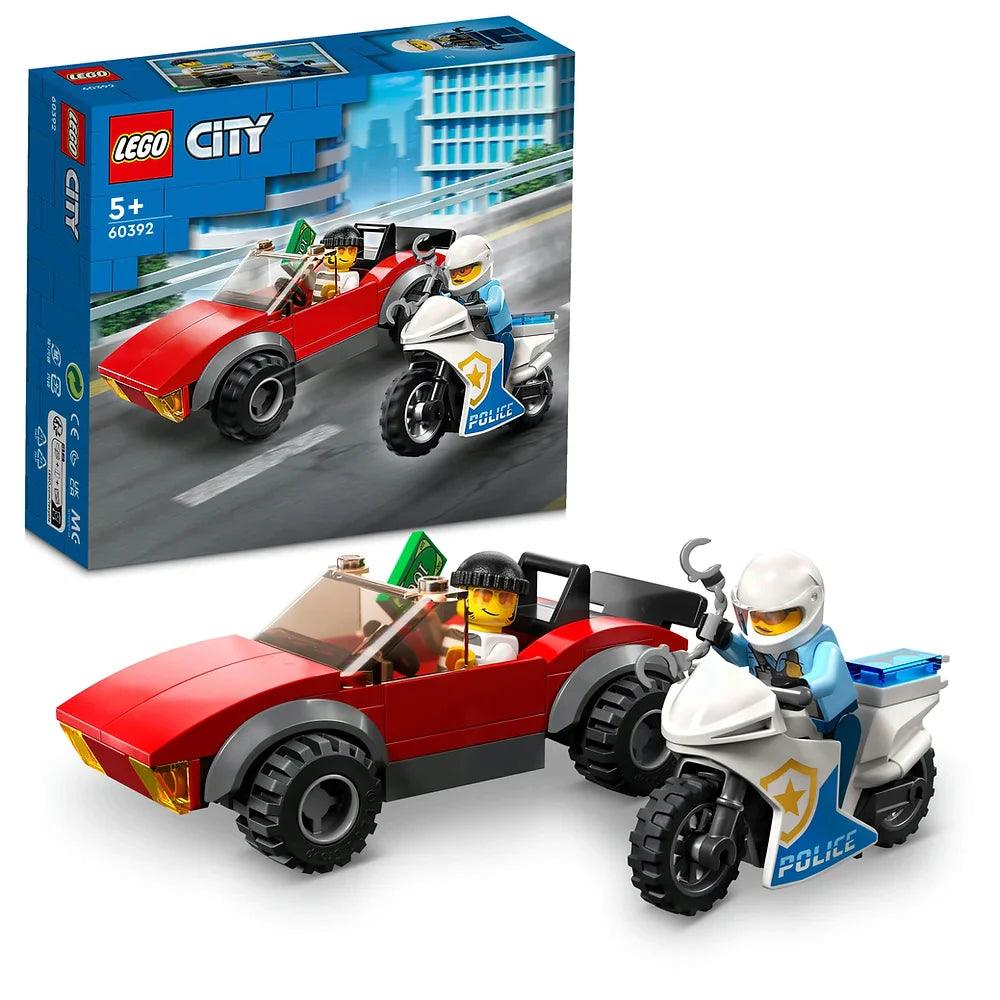 LEGO CITY 60392 Police Bike Car Chase - TOYBOX Toy Shop