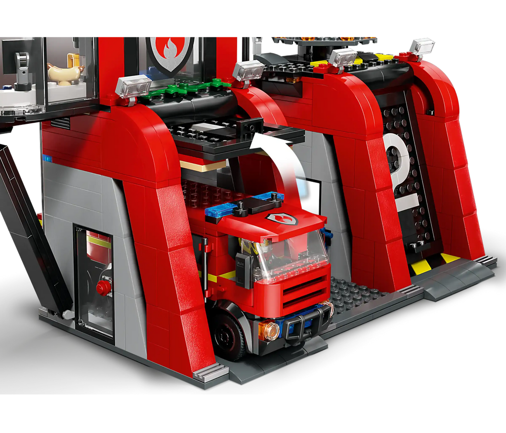 LEGO CITY 60414 Fire Station with Fire Truck - TOYBOX Toy Shop