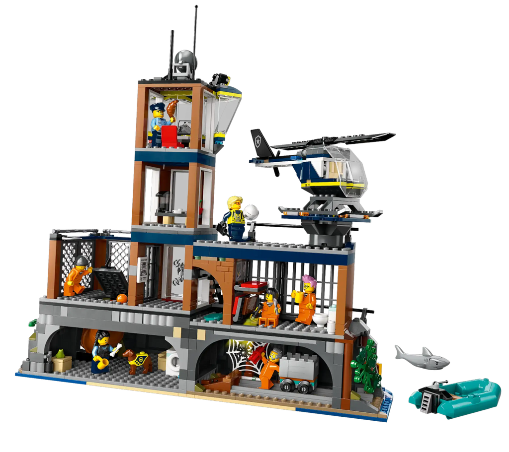 LEGO CITY 60419 Police Prison Island - TOYBOX Toy Shop