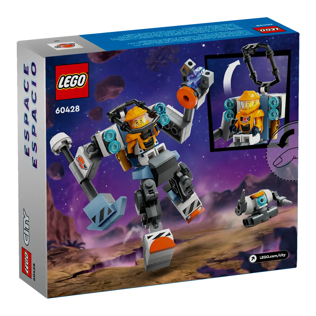 LEGO CITY 60428 Space Construction Mech - TOYBOX Toy Shop