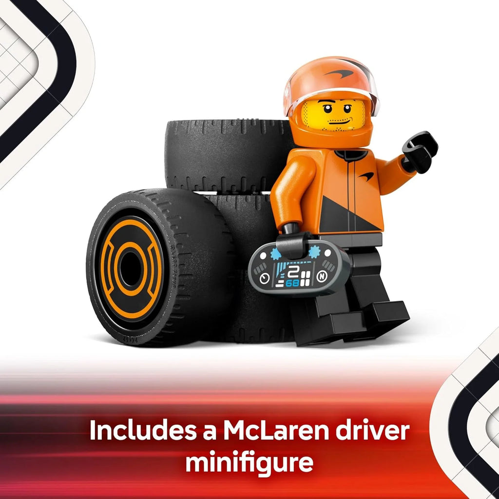 LEGO CITY 60442 F1 Driver with McLaren Race Car - TOYBOX Toy Shop