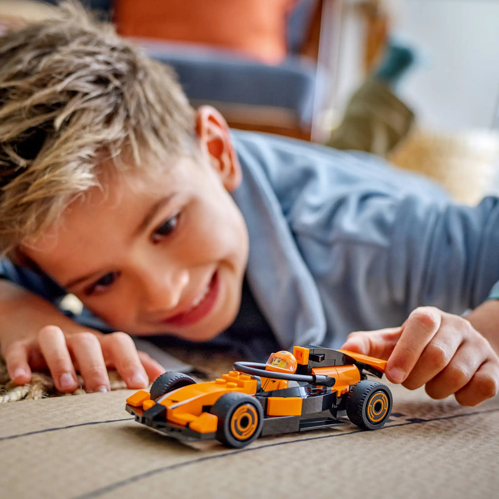 LEGO CITY 60442 F1 Driver with McLaren Race Car - TOYBOX Toy Shop