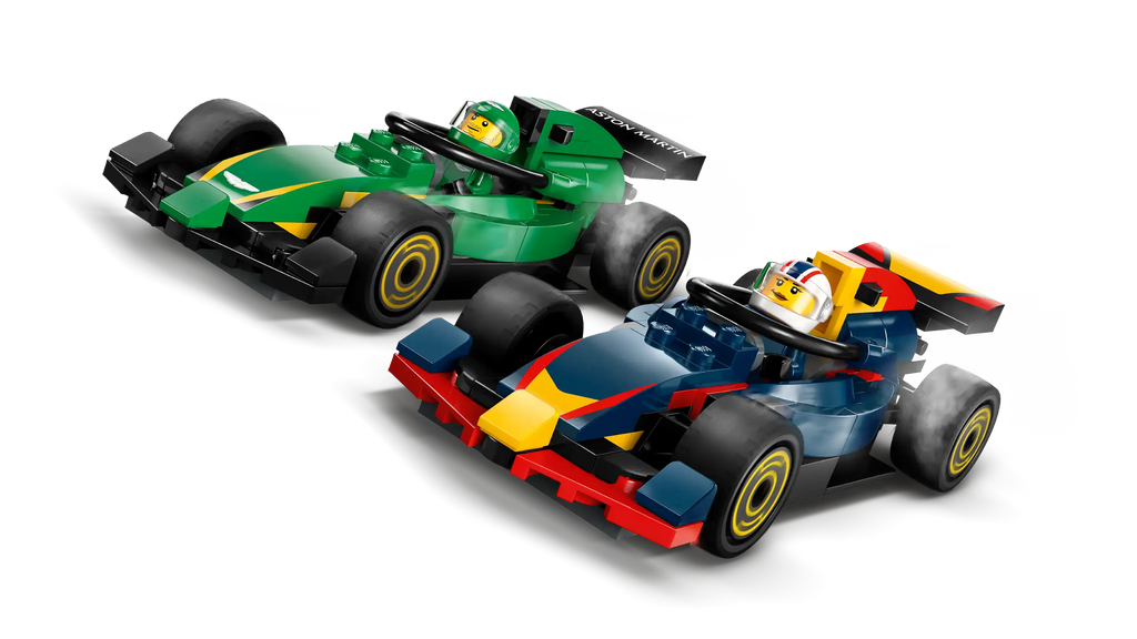 LEGO CITY 60445 F1 Truck with RB20 & AMR24 F1 Cars - TOYBOX Toy Shop