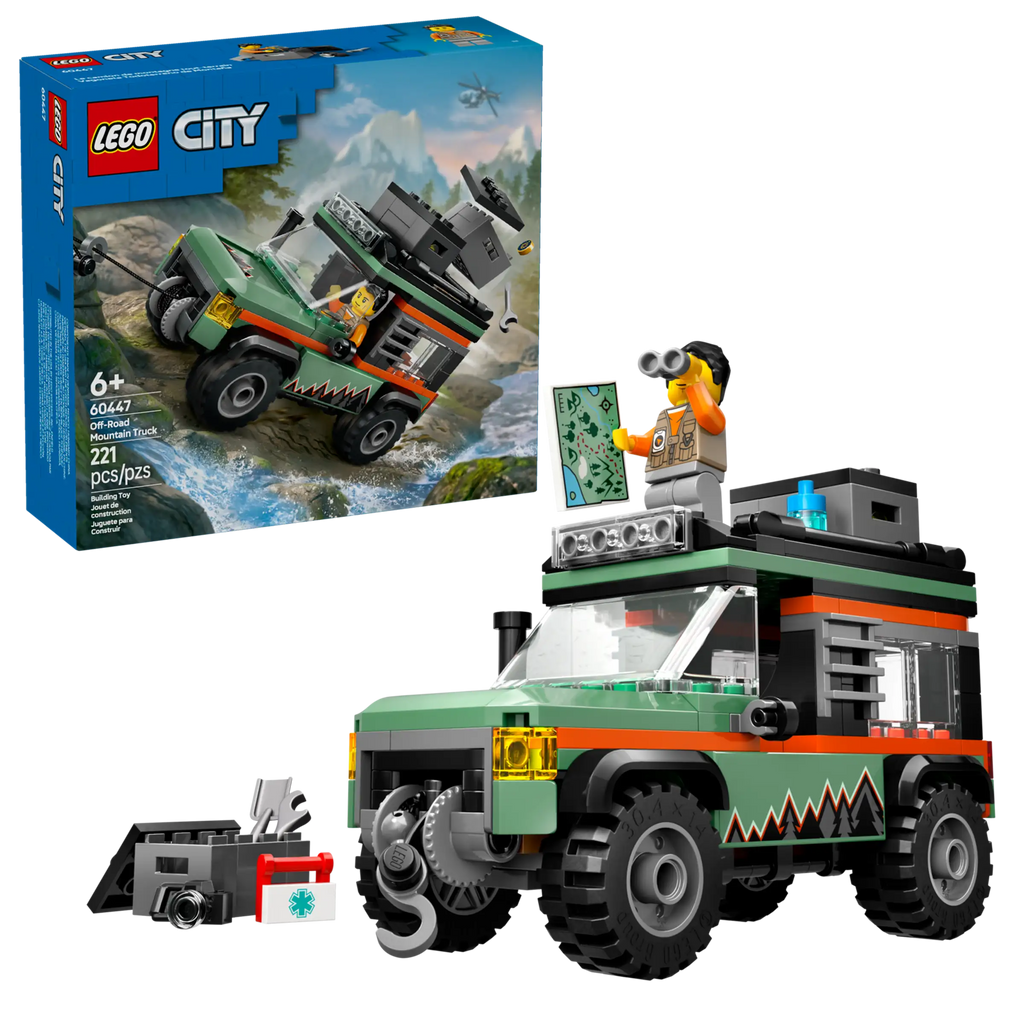 LEGO City 60447 Off-Road 4×4 Mountain Truck - TOYBOX Toy Shop