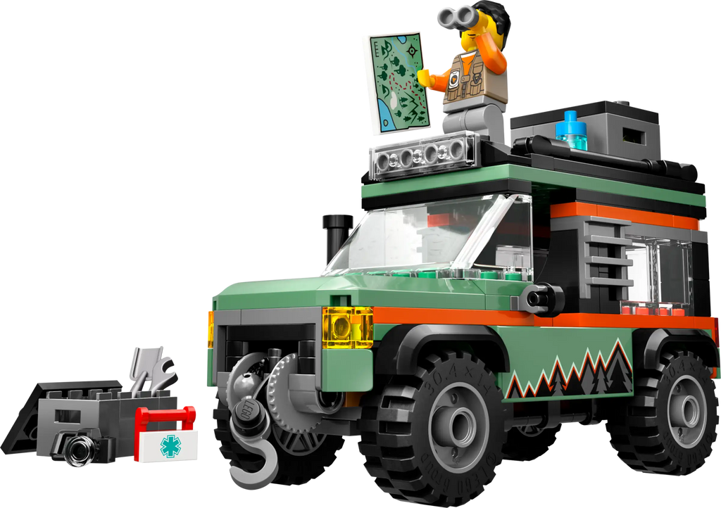 LEGO City 60447 Off-Road 4×4 Mountain Truck - TOYBOX Toy Shop