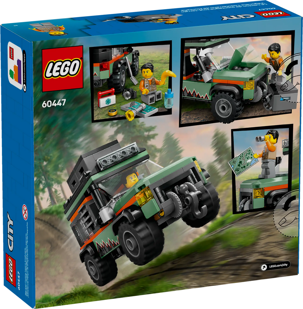 LEGO City 60447 Off-Road 4×4 Mountain Truck - TOYBOX Toy Shop