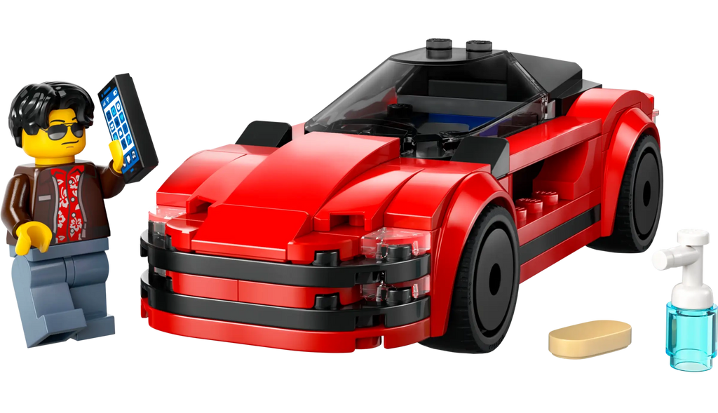 LEGO CITY 60448 Red Sports Car - TOYBOX Toy Shop