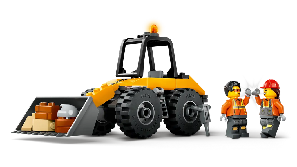 LEGO CITY 60450 Yellow Construction Wheel Loader - TOYBOX Toy Shop