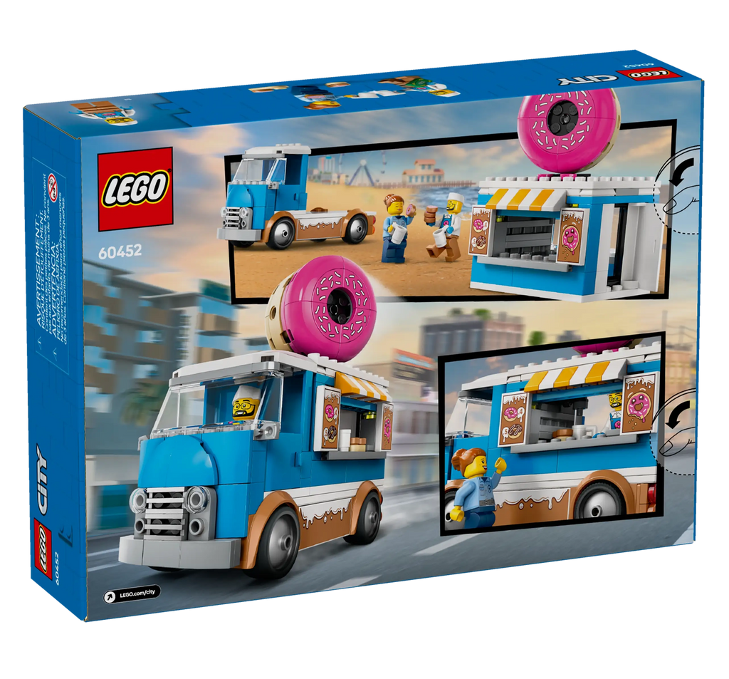 LEGO CITY 60452 Donut Truck - TOYBOX Toy Shop