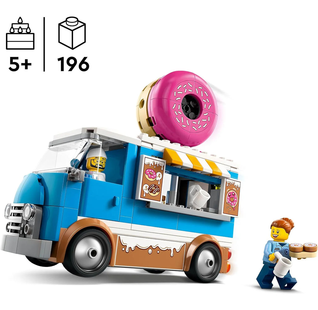 LEGO CITY 60452 Donut Truck - TOYBOX Toy Shop