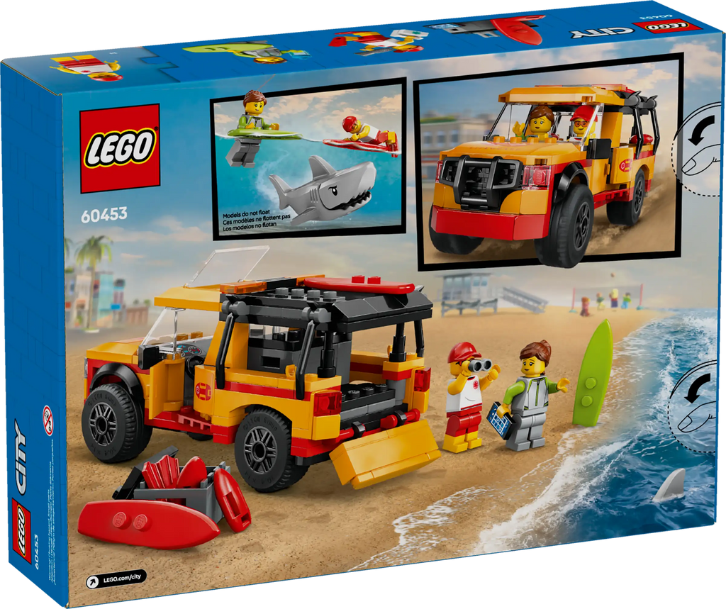 LEGO CITY 60453 Lifeguard Beach Rescue Truck - TOYBOX Toy Shop