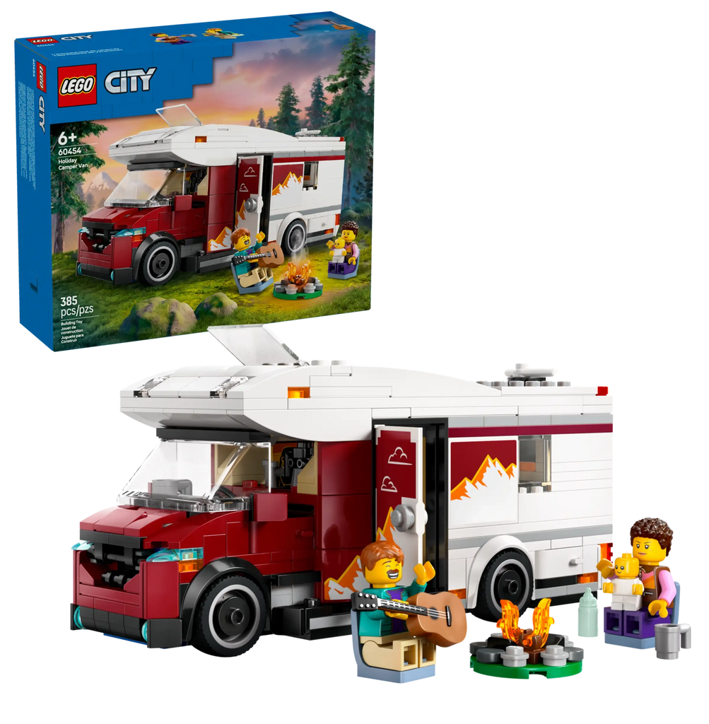 LEGO CITY 60454 Holiday Adventure Camper Van - TOYBOX Toy Shop