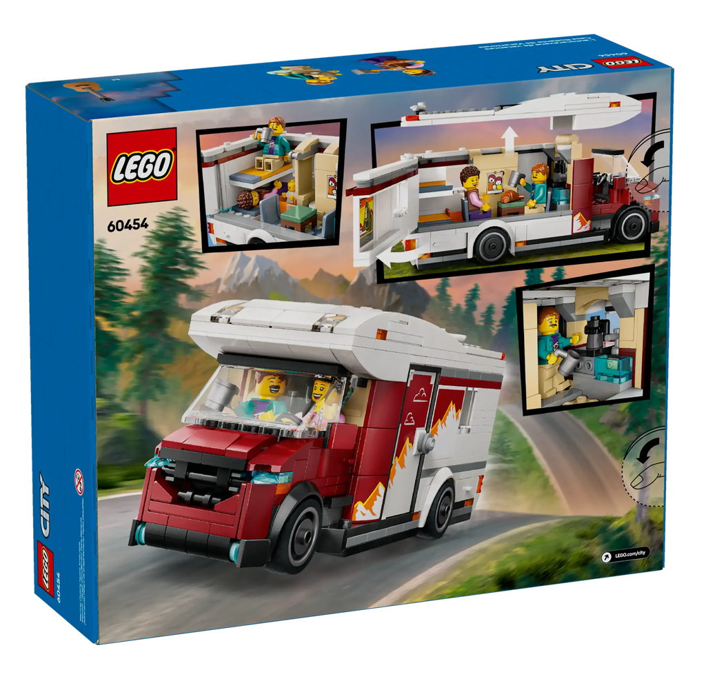 LEGO CITY 60454 Holiday Adventure Camper Van - TOYBOX Toy Shop