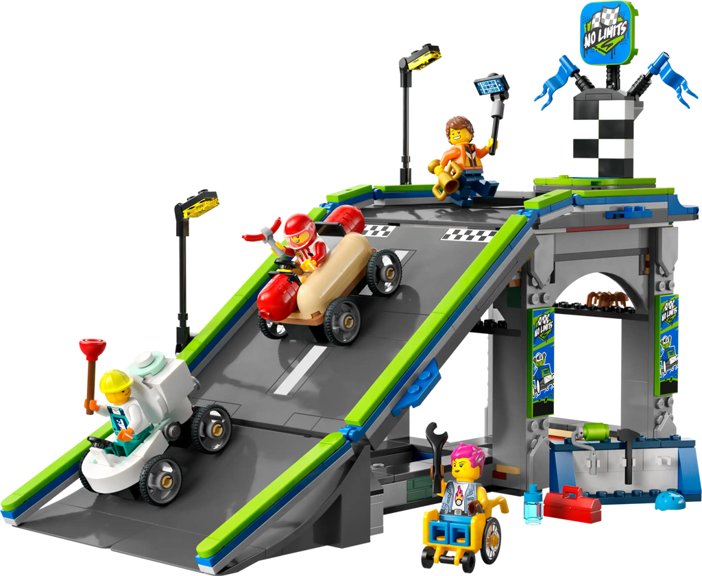 LEGO CITY 60460 No Limits: Race Car Ramp Track - TOYBOX Toy Shop