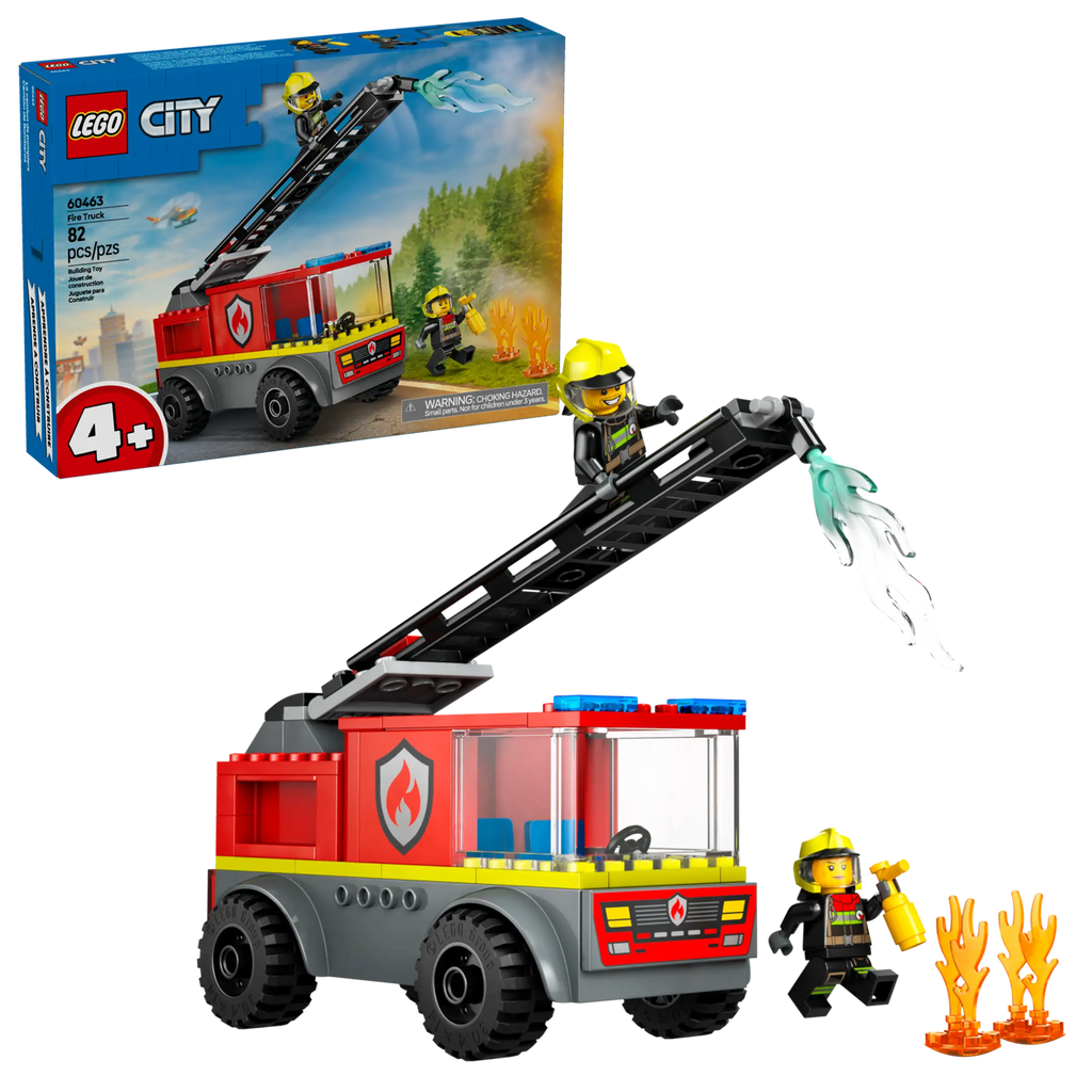 LEGO CITY 60463 Fire Ladder Truck - TOYBOX Toy Shop