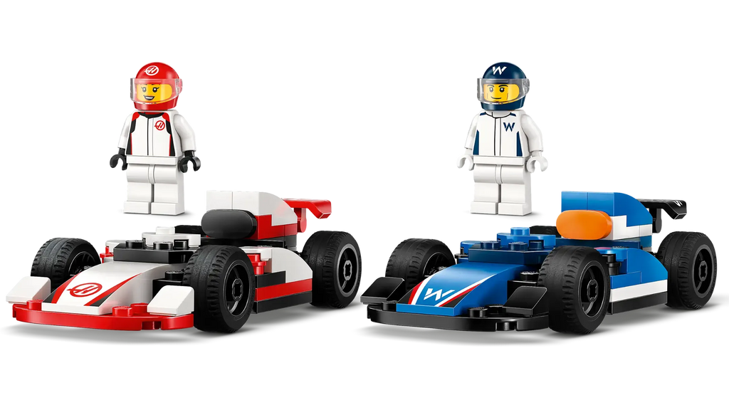 LEGO CITY 60464 F1 Williams Racing & Haas F1 Race Cars - TOYBOX Toy Shop