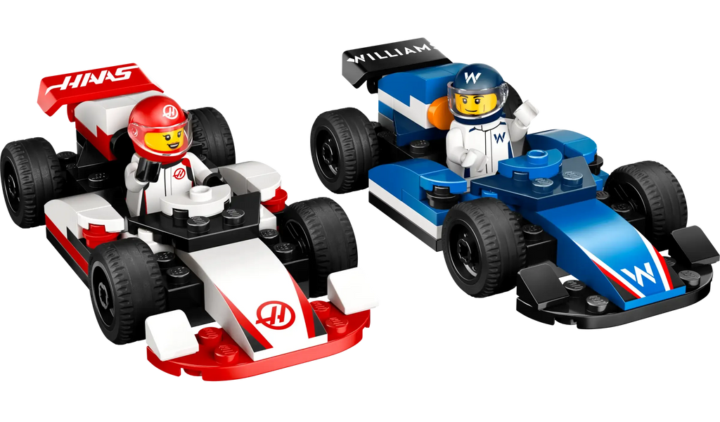 LEGO CITY 60464 F1 Williams Racing & Haas F1 Race Cars - TOYBOX Toy Shop