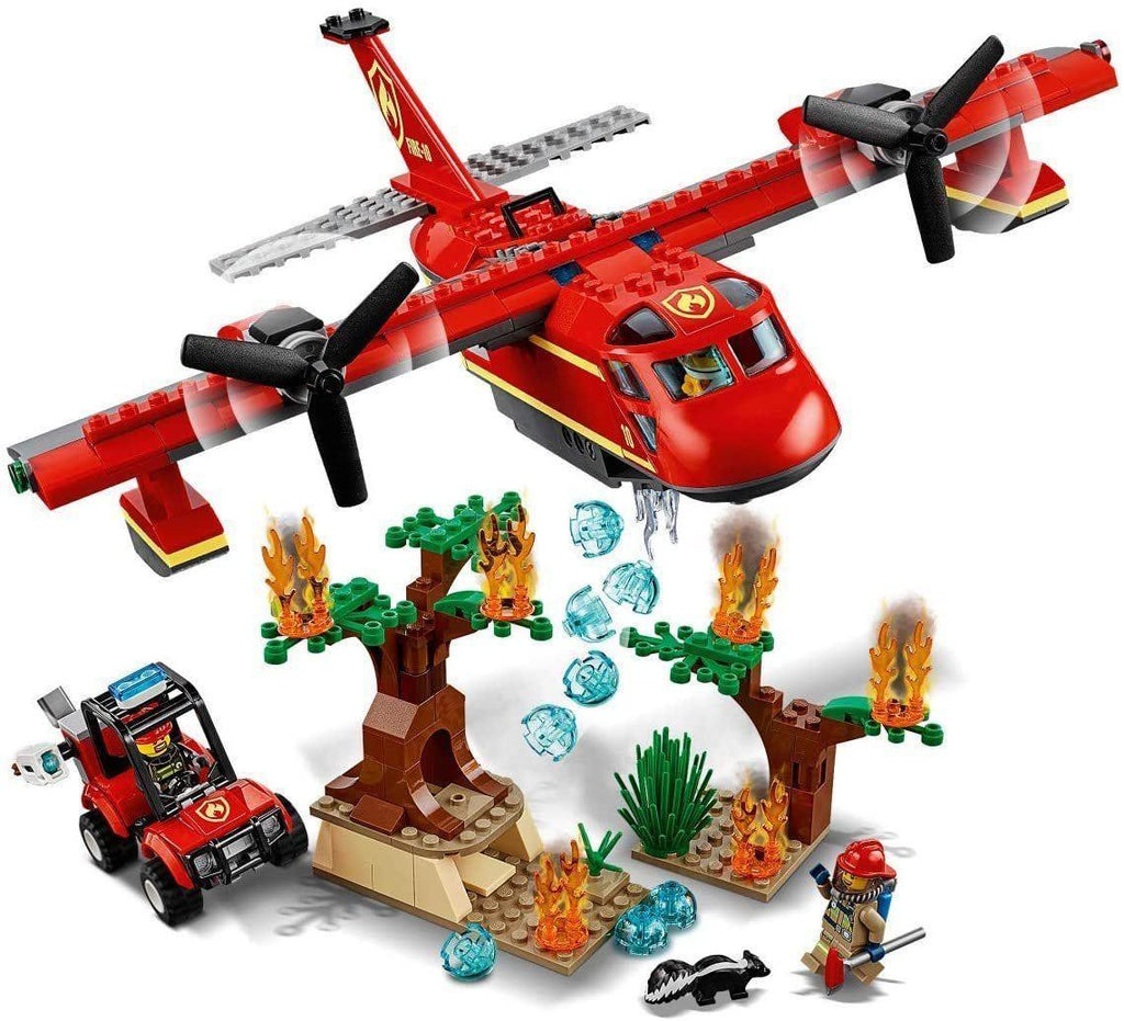 LEGO CITY Fire Plane 60217 Building Kit - TOYBOX Toy Shop