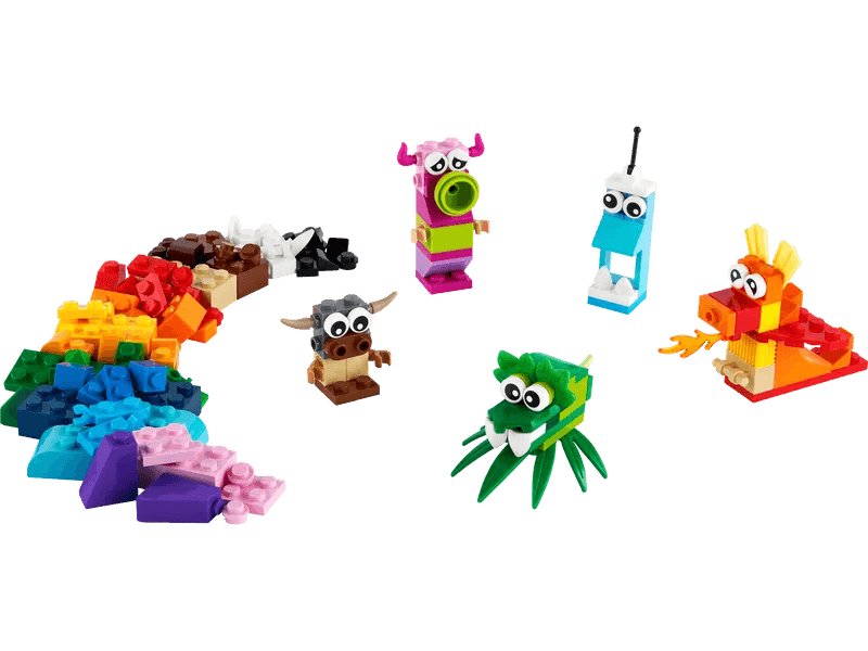 LEGO CLASSIC 11017 Creative Monsters - TOYBOX Toy Shop