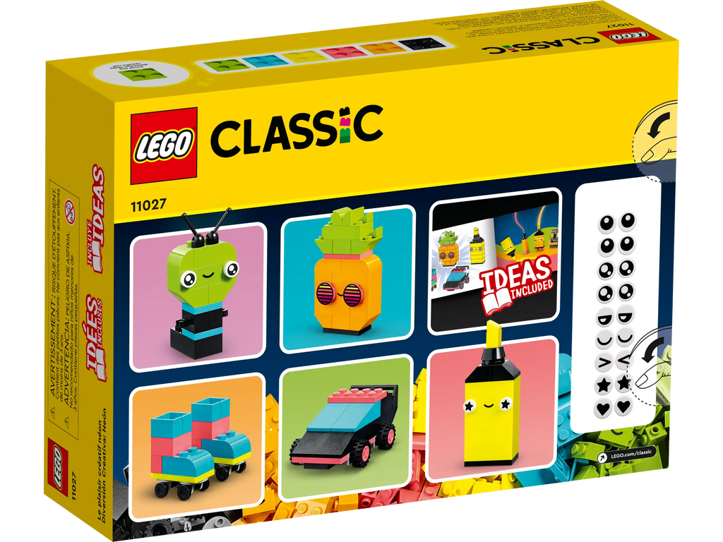 LEGO CLASSIC 11027 Creative Neon Fun - TOYBOX Toy Shop