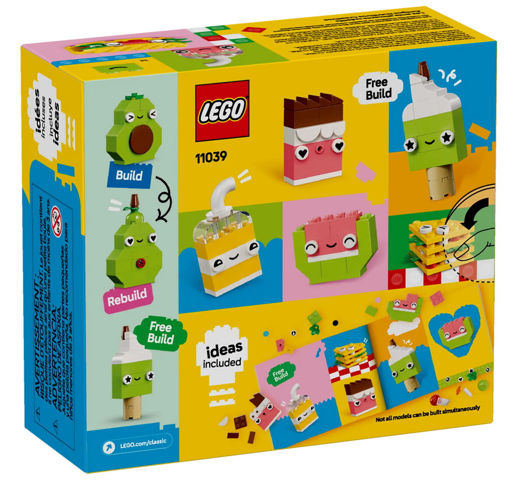 LEGO CLASSIC 11039 Creative Food Friends - TOYBOX Toy Shop