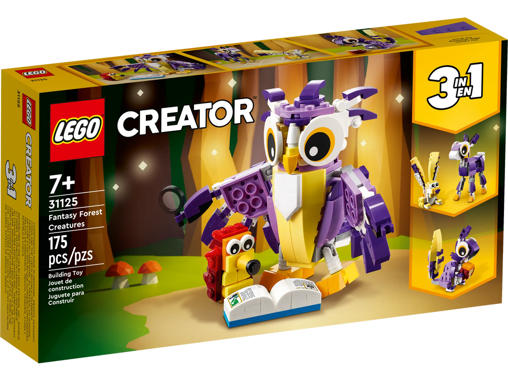 LEGO CREATOR 31125 Fantasy Forest Creatures - TOYBOX Toy Shop