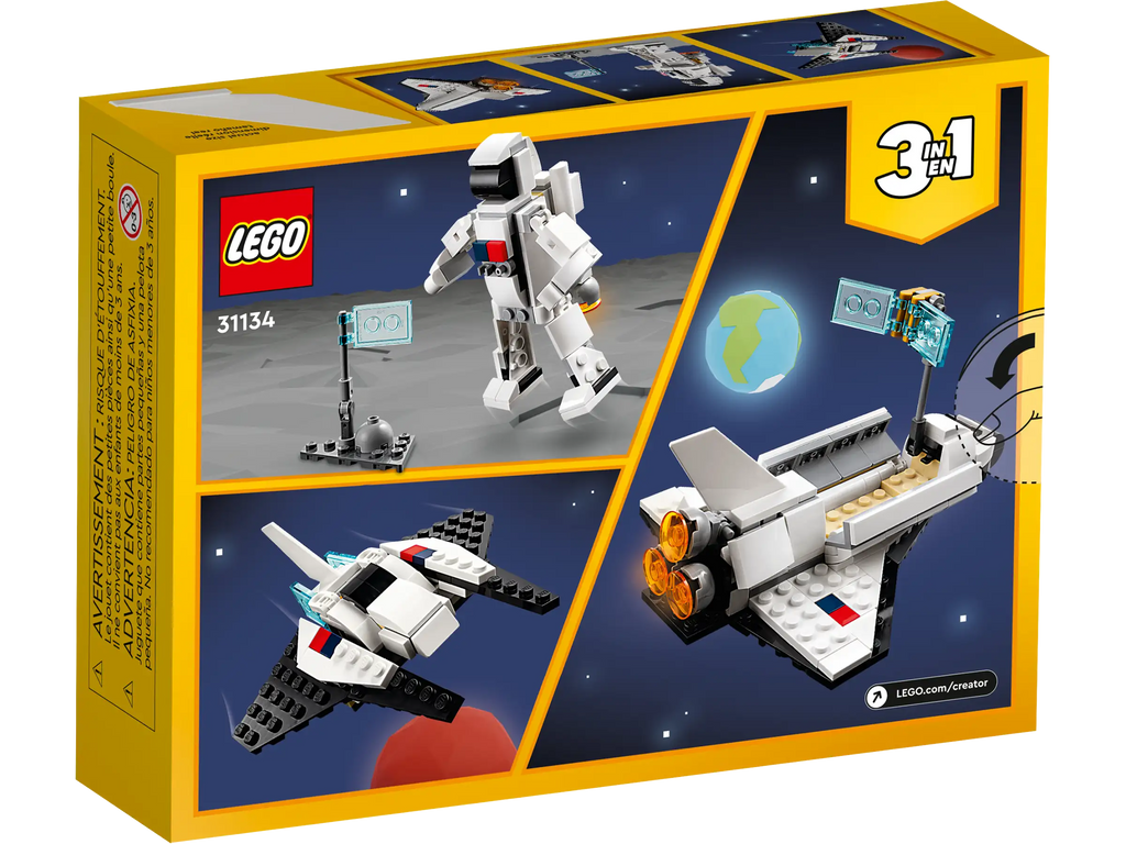 LEGO CREATOR 31134 Space Shuttle - TOYBOX Toy Shop