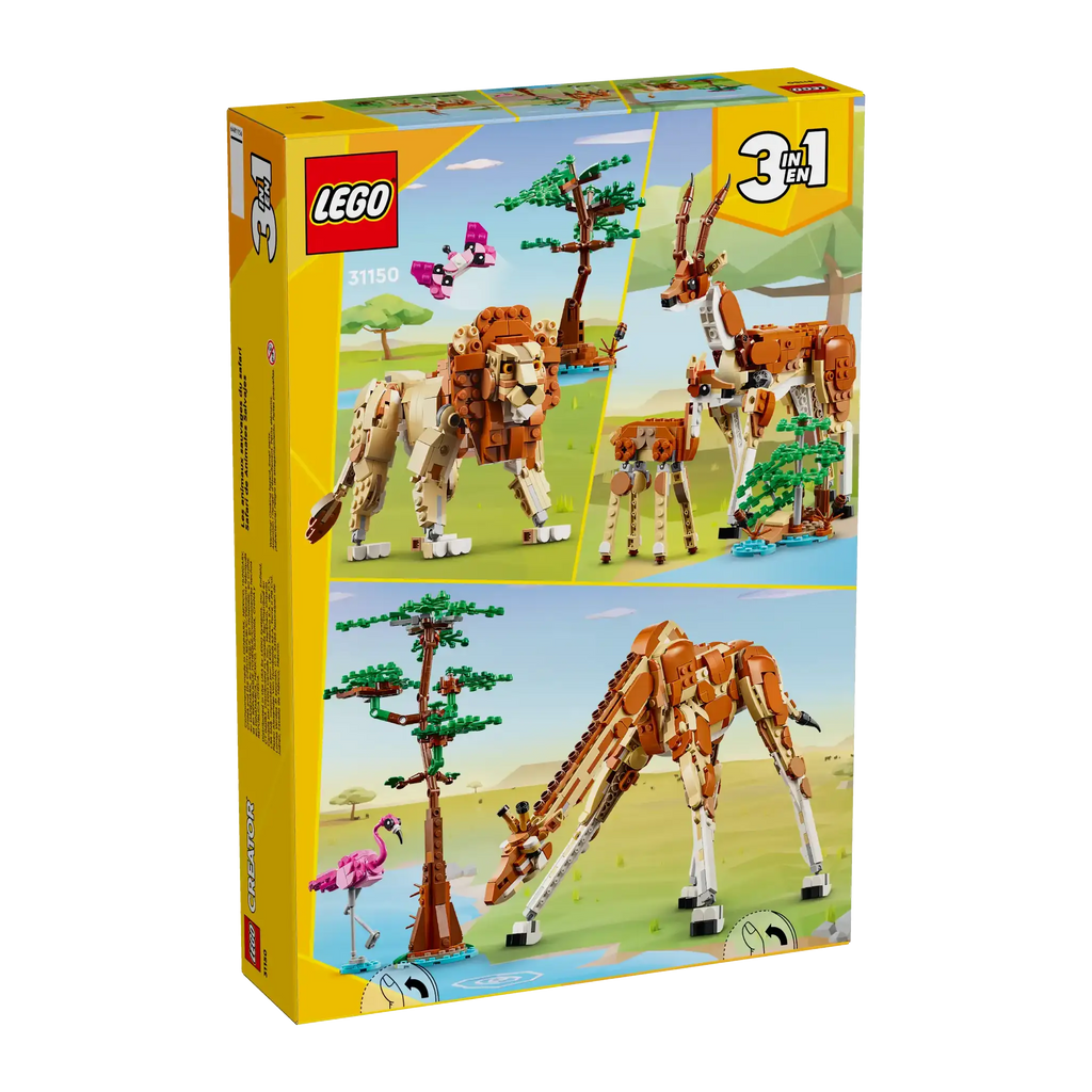 LEGO CREATOR 31150 Wild Safari Animals - TOYBOX Toy Shop