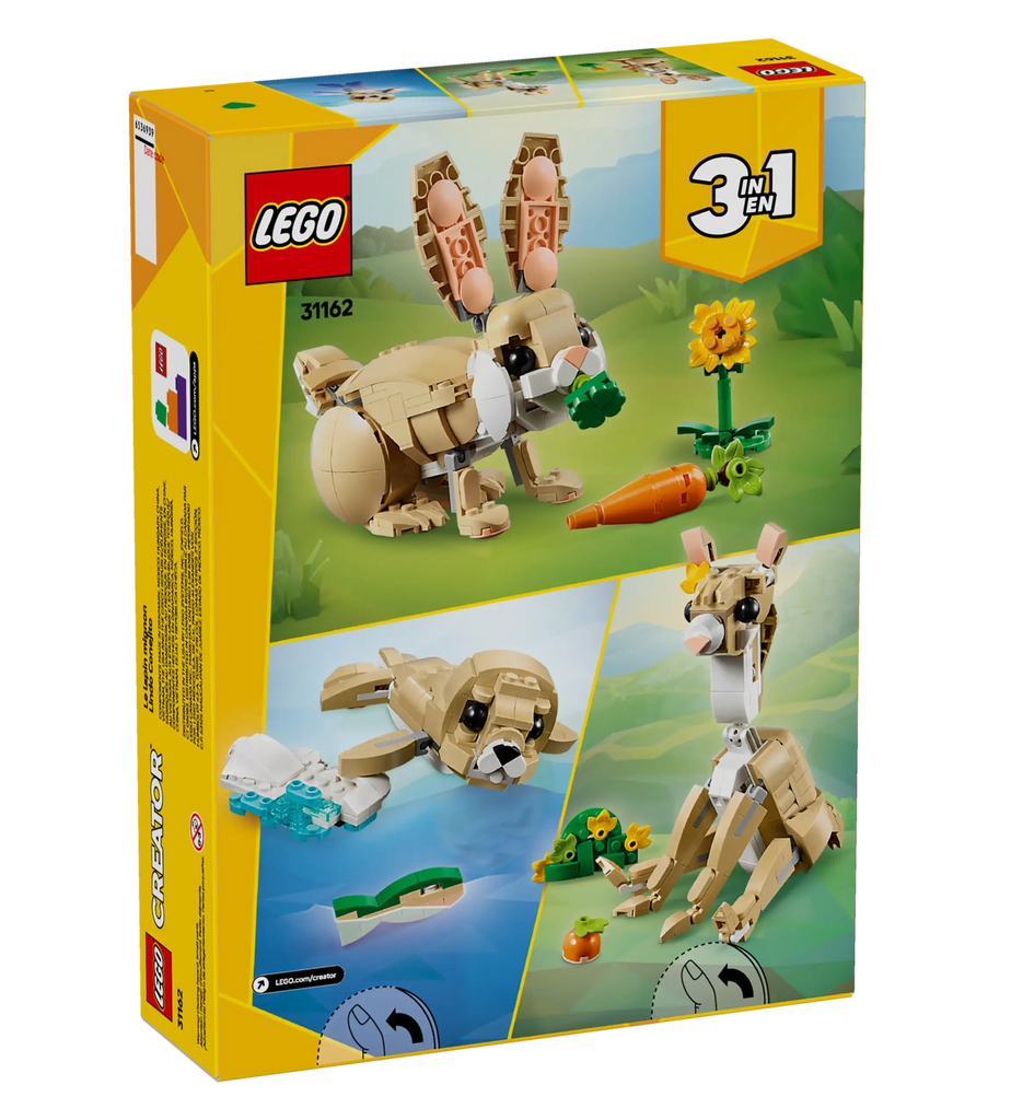 LEGO CREATOR 31162 Cute Bunny - TOYBOX Toy Shop