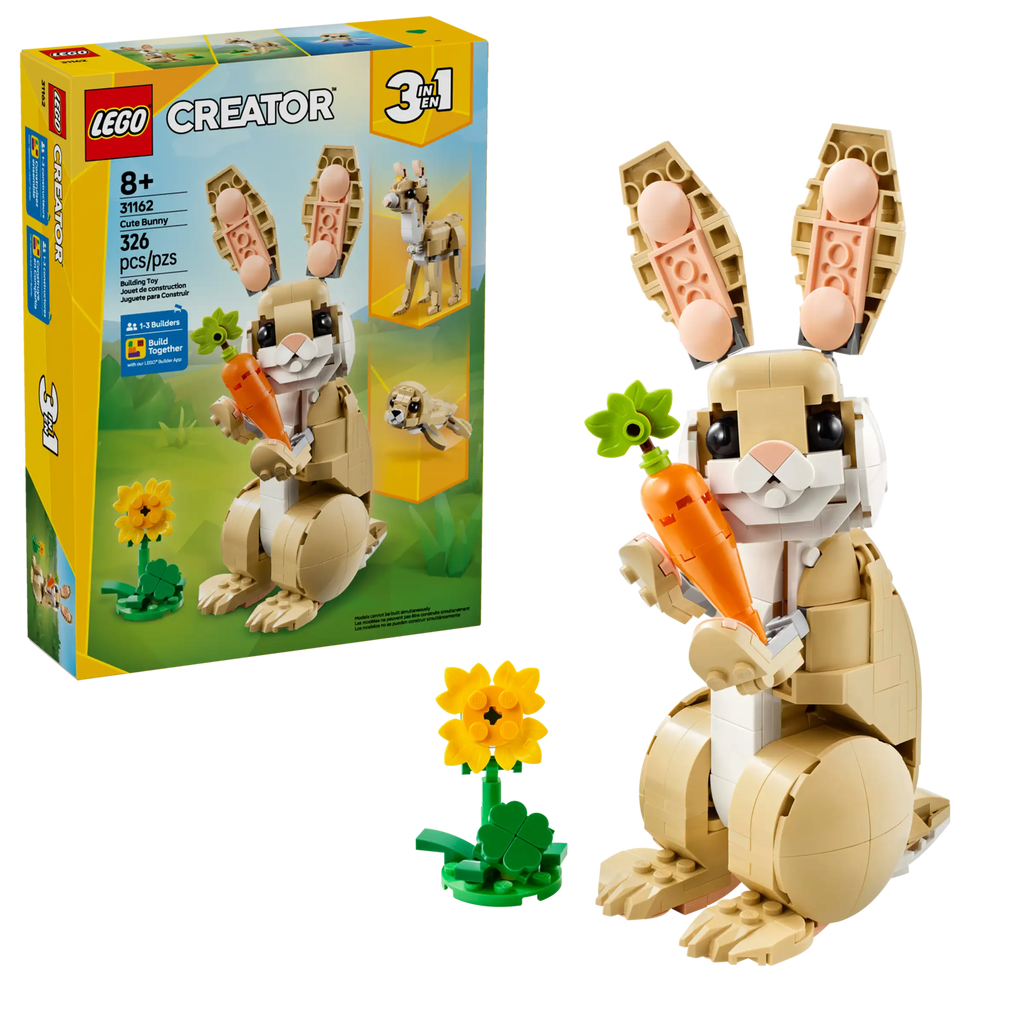 LEGO CREATOR 31162 Cute Bunny - TOYBOX Toy Shop