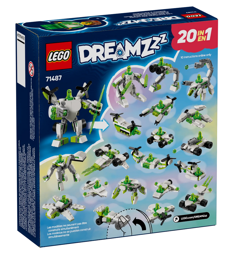 LEGO DREAMZZZ 71487 Z-Blob's Robot and Vehicle Adventures - TOYBOX Toy Shop