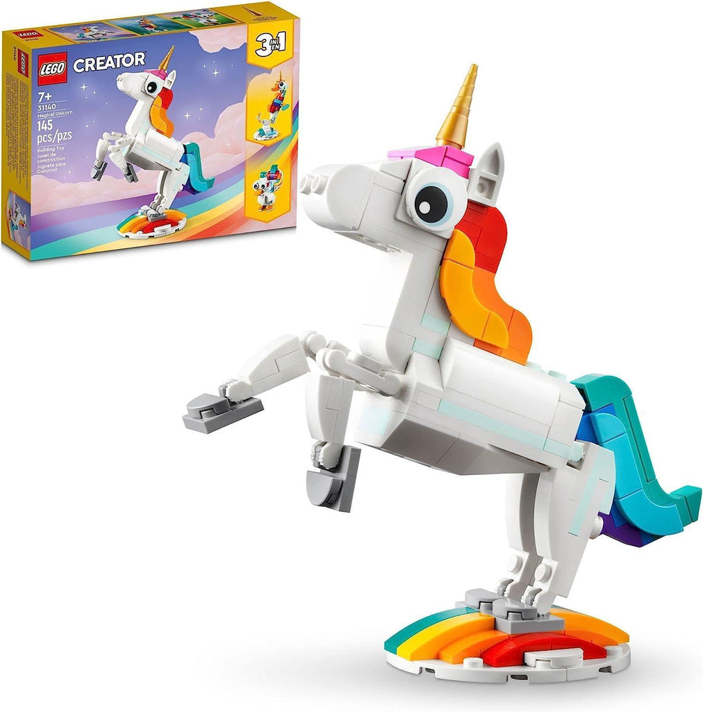 LEGO CREATOR 3in1 Magical Unicorn 31140 - TOYBOX Toy Shop