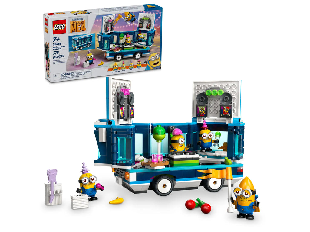 LEGO DESPICABLE ME 75581 Minions' Music Party Bus - TOYBOX Toy Shop