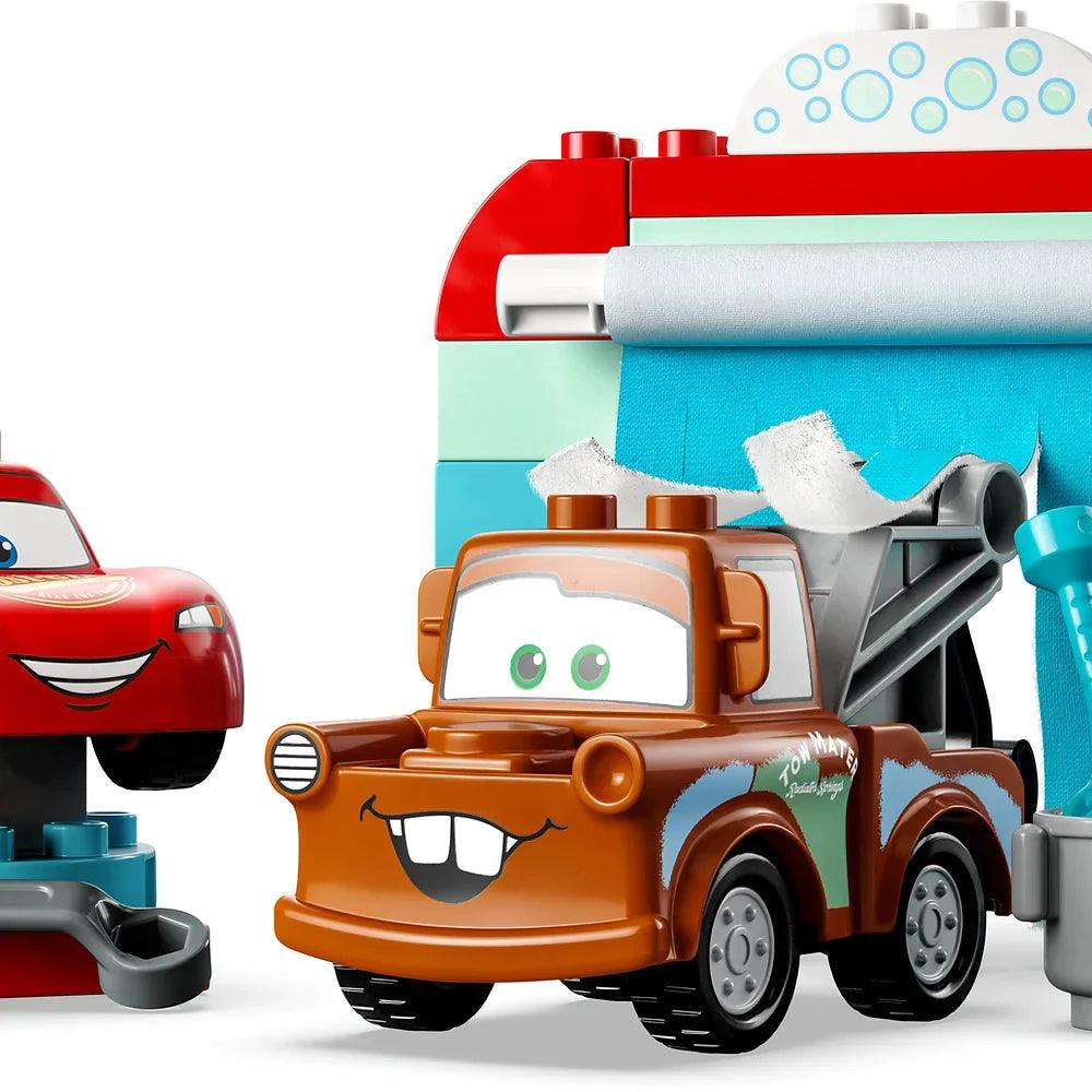 LEGO DUPLO 10996 Disney Lightning McQueen & Mater's Car Wash Fun - TOYBOX Toy Shop