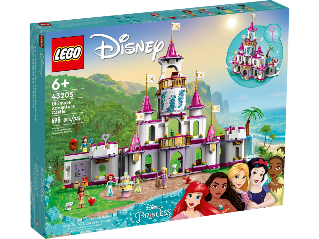 LEGO Disney 43205 Ultimate Adventure Castle - TOYBOX Toy Shop