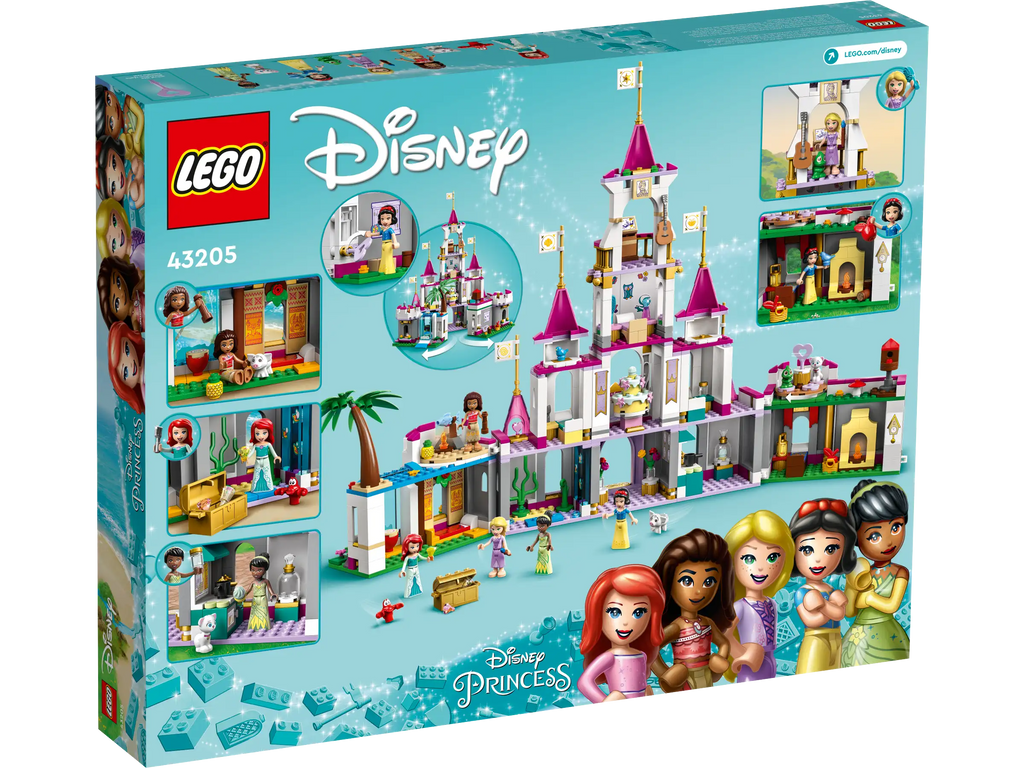 LEGO Disney 43205 Ultimate Adventure Castle - TOYBOX Toy Shop