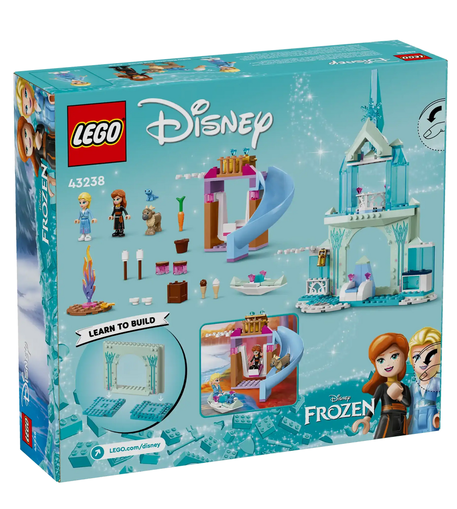 LEGO DISNEY 43238 Elsa's Frozen Castle - TOYBOX Toy Shop